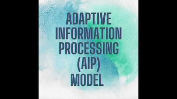 Adaptive Information Processing (AIP) Model