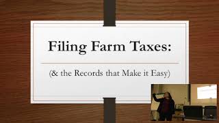 Filing Farm Taxes