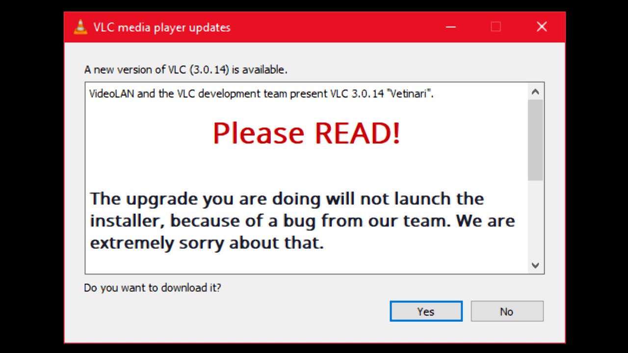 vlc media player update vlc media player update