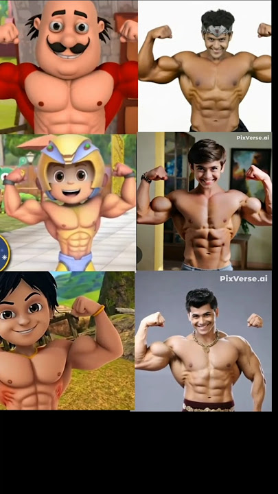 Baal Veer Returns versus Motu Patlu cartoon #cartoon #vivan #viralvideo #balveer #mazha #peekfreans