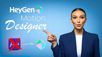 Geen After Effects nodig! Maak binnen enkele seconden bewegingsbeelden met Heygen Motion Designer