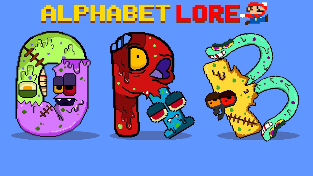 Alphabet Lore But Transformed From Plush Toy (Full Version A-Z) 