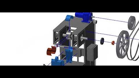 eccentric press assembly