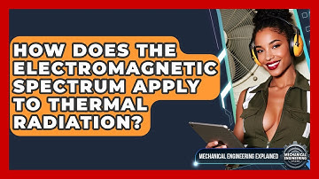 How Does The Electromagnetic Spectrum Apply To Thermal Radiation? - Mechanical Engineering Explained