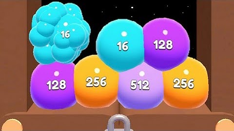 Jelly 2048 - Blob Merge 3D Gameplay All levels @androidweeklygame