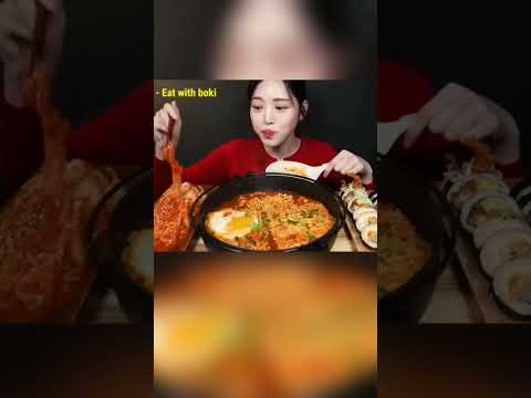 credit- eat with boki #asmr #shortvideo #mukbang #crazy #shorts