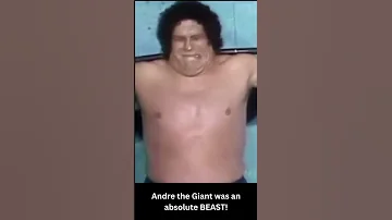 Andre the Giant Lifts over 2000 lbs! #shorts