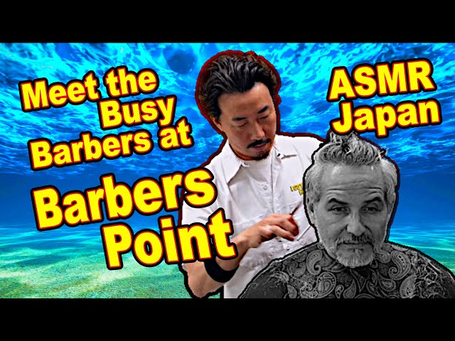The Busy ASMR Japanese Barber with 🇯🇵✂️💈Barbers Point (Full Video, Full Treatment!)