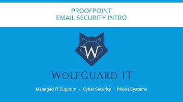 Proofpoint Email Security Intro