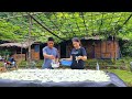 What A Great Day Harvest Bamboo Shoots Together To Dry And Sell During The July Tet Holiday What A Great Day Harvest Bamboo Shoots Together To Dry And Sell During The July Tet Holiday