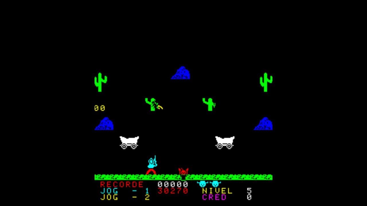 Indian Battle [Arcade Longplay] (1983) Taito do Brasil - YouTube