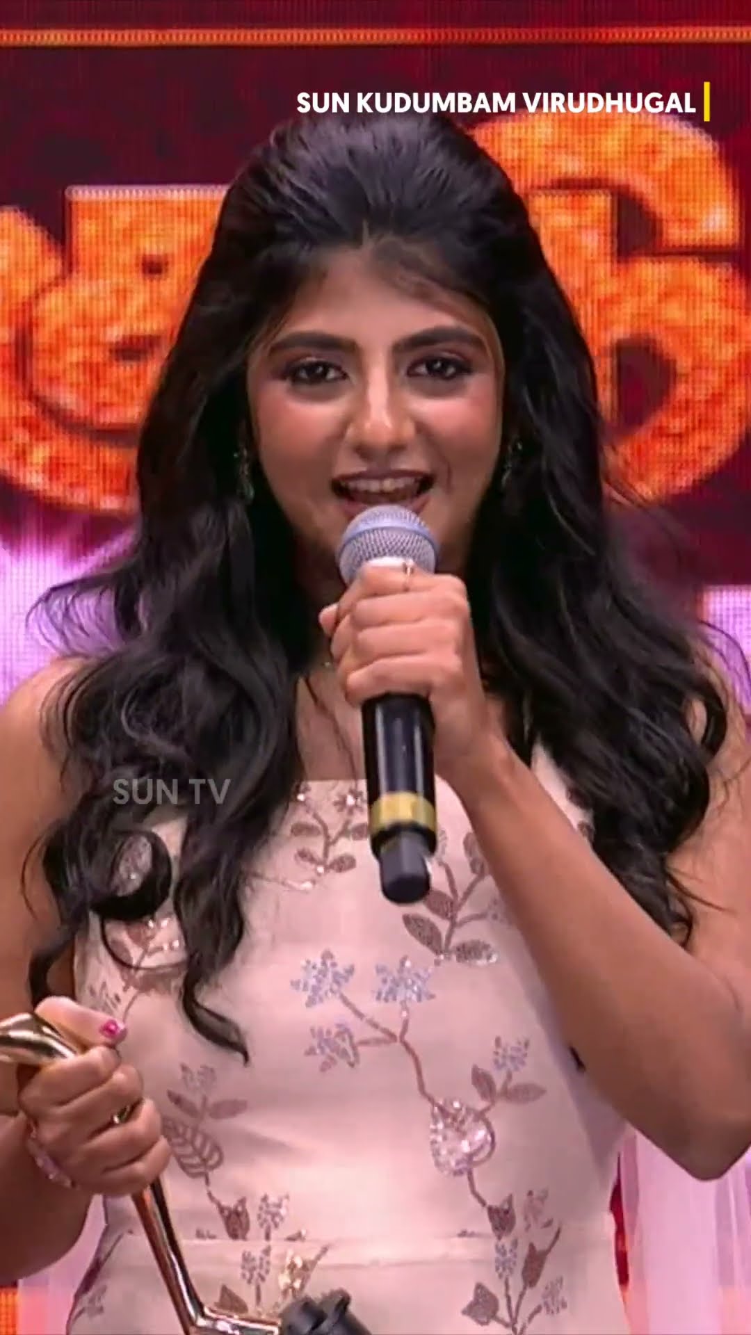 Gaby as Aadhirai ?#SunTV #SKV2025 #SunKudumbamViruthugal2025 #shorts #SunDigital