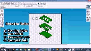 Techsoft 2D Design V2 Basics: Isometric USB