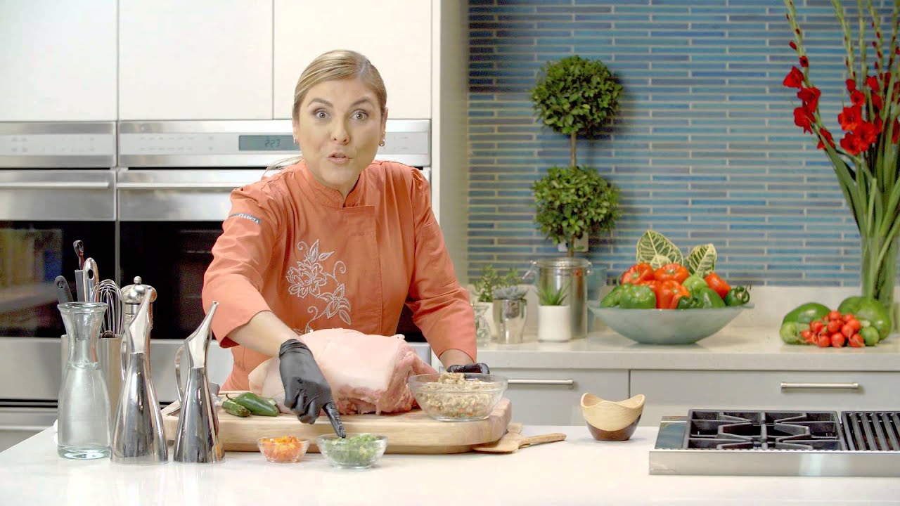 Sabrosos Momentos con Lorena García - Pierna Rellena de Chorizo