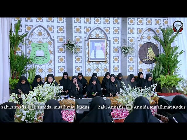 FULL MAULID SIMTUDDUROR HAUL ABAH GURU ZAINI || ANNIDA MU'ALLIMAT KUDUS class=