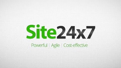 Site24x7: All-in-One Performance Monitoring Tool for DevOps & IT Operations [All new control panel]