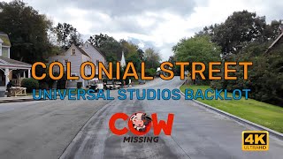 Universal Studios Filming Locations Colonial Street Wisteria Lane Tour Hollywood Movie Sets 4K