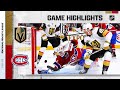 Golden Knights @ Canadiens 11/06/21 | NHL Highlights