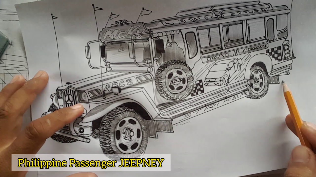 philippine-passenger-jeepney-sketch-youtube