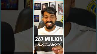 Top 5 Most Expensive football Contract Ft. Ronaldo, Messi, Neymar, Mbappe Psg | Divyansh #shorts image