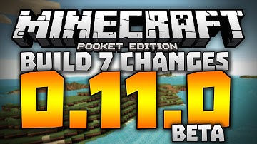 SKIN PACKS!?! - 0.11.0 Alpha Build 7 Review - Minecraft PE (Pocket Edition) 0.11.0 Beta