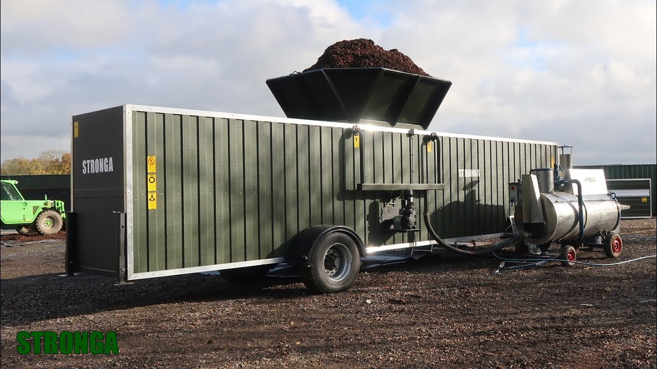 Värmebehandling av fingradig bark med Stronga steriliseringslösningar