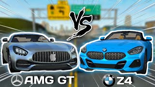 Extreme Car Driving || MERCEDES AMG GT VS BMW Z4 🔥 screenshot 3