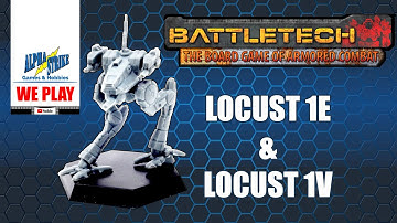 BattleTech Mech Overview: Locust 1E and Locust 1V