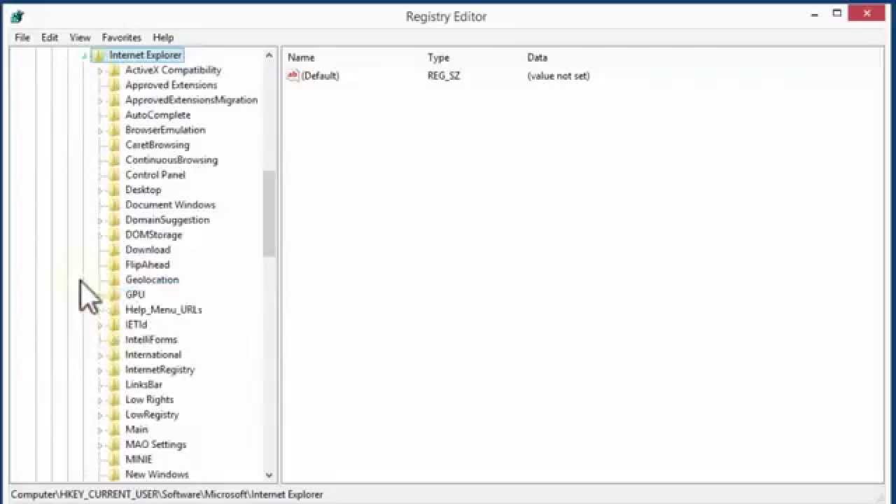 How to remove www.delta-homes.com redirect from your browser (IE) - Tutorial