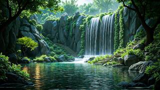 Clear Inner Tension | Healing Forest Waterfall, Calm the Mind & Restore Inner Balance | 528Hz