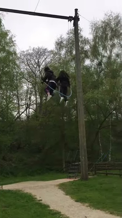 Playing giant swing in England