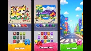 Pixel Break: Bus Sort Puzzle - Android Gameplay