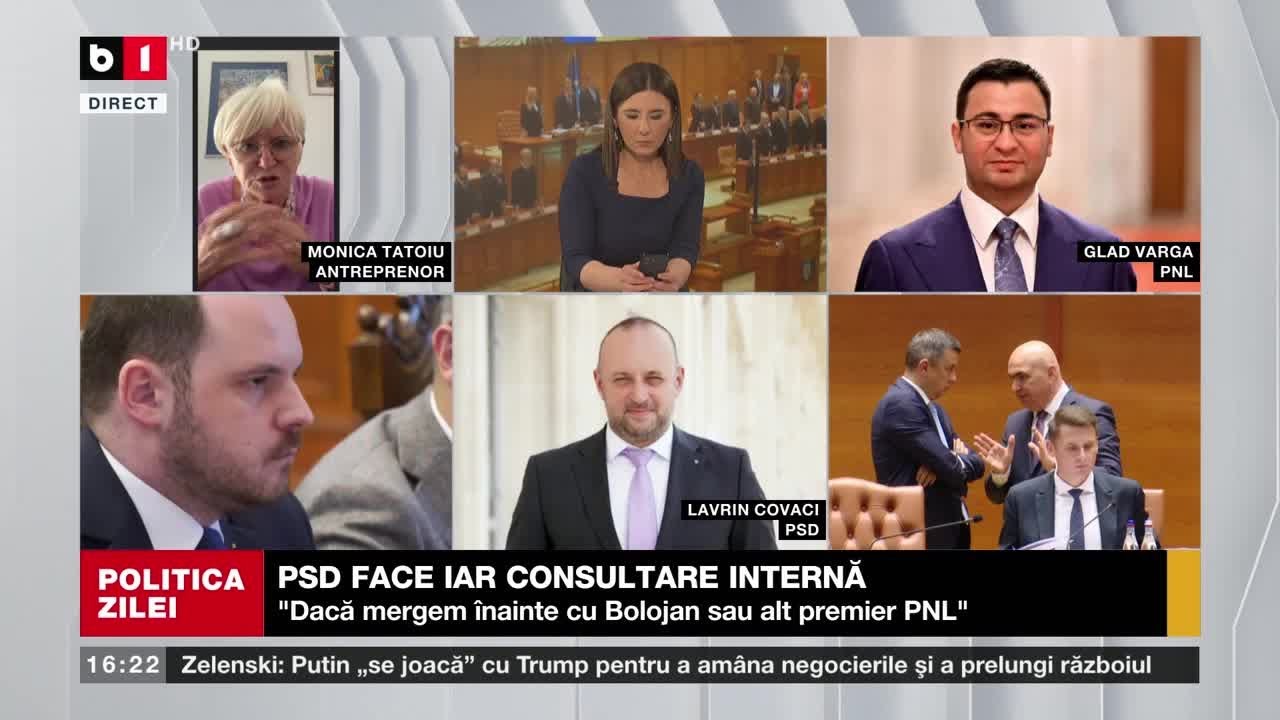 POLITICA ZILEI. BOLOJAN, ÎNTÂLNIRE CU URSULA LA BRUXELLES / PNL: BOLOJAN ARE SUSȚINEREA PNL. P2/3