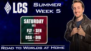SHYKNOCK LCS WATCH PARTY | FLY/SEN & DIG/DSG Summer '26 (Wk 5)