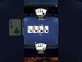 venividi1993 navigates aces vs. Yodogoki at CGWC HU PLO... #highstakespoker #pokerplayer #plo