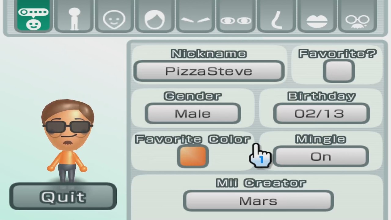 mii  Pizza Steve - Uncle Grandpa - Mii 3574 - YouTube