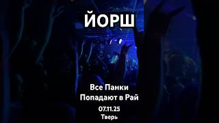 #ЙОРШ #ДимаСокол #shorts #нарезки #панк #панкрок #панкихой #punkrock #punk #concert #концерт #тверь