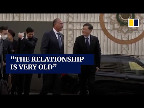 Chinese foreign minister shores up ties with Arab League on final stop of Africa tour