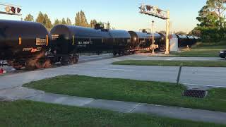 FEC TRAIN 109#3492@7:12am long train maybe pulling over 200 cars