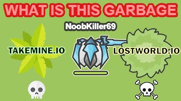 NoobKiller69 Plays Moomoo.io Clones (Takemine.io, Lostworld.io)