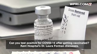 VIDEO NOW: Can you test positive after getting COVID-19 vaccine?