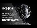 An incredible 100ATM over-engineered diver watch