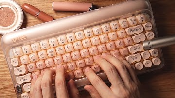 ASMR 적당한 속도로 귀에 착착 감기는 키보드 타이핑 소리