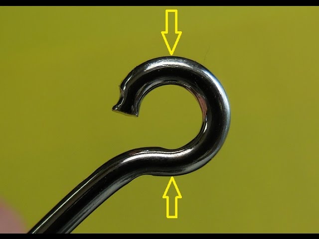 How to Properly Close an Open Eye fishing hook 