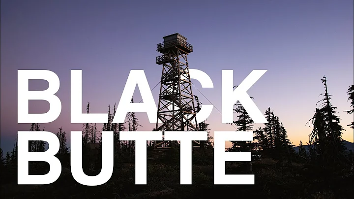 A Summit Sunset Hiking Black Butte Trail | Oregon,...