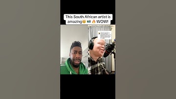 WOW GOOSEBUMPS!!! This South African artist is incredible🔥😳🇿🇦#openverse #shorts