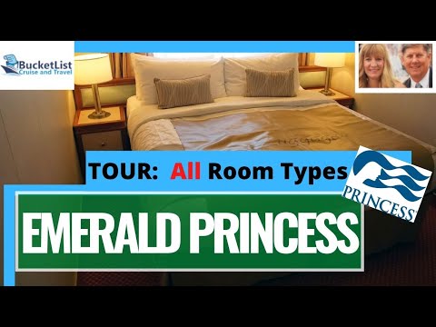 فيديو: جولة في جناح Emerald Princess الصغير