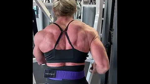 Monica Hale Back Workout