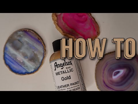 How To DIY Agote Coasters | RubyBaby