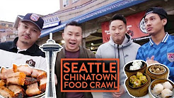 CHEAP CHINATOWN FOOD CRAWL w/ FRIENDS - Seattle